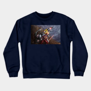 Red Ranger & Grimlock Crewneck Sweatshirt